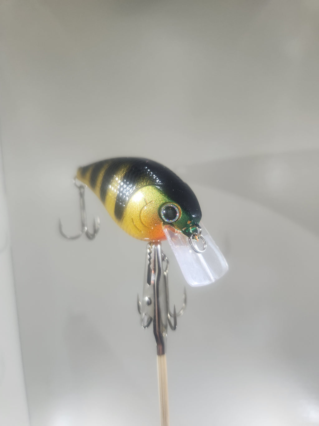 Square Bill Crankbait (Wicked Yeller Perch)
