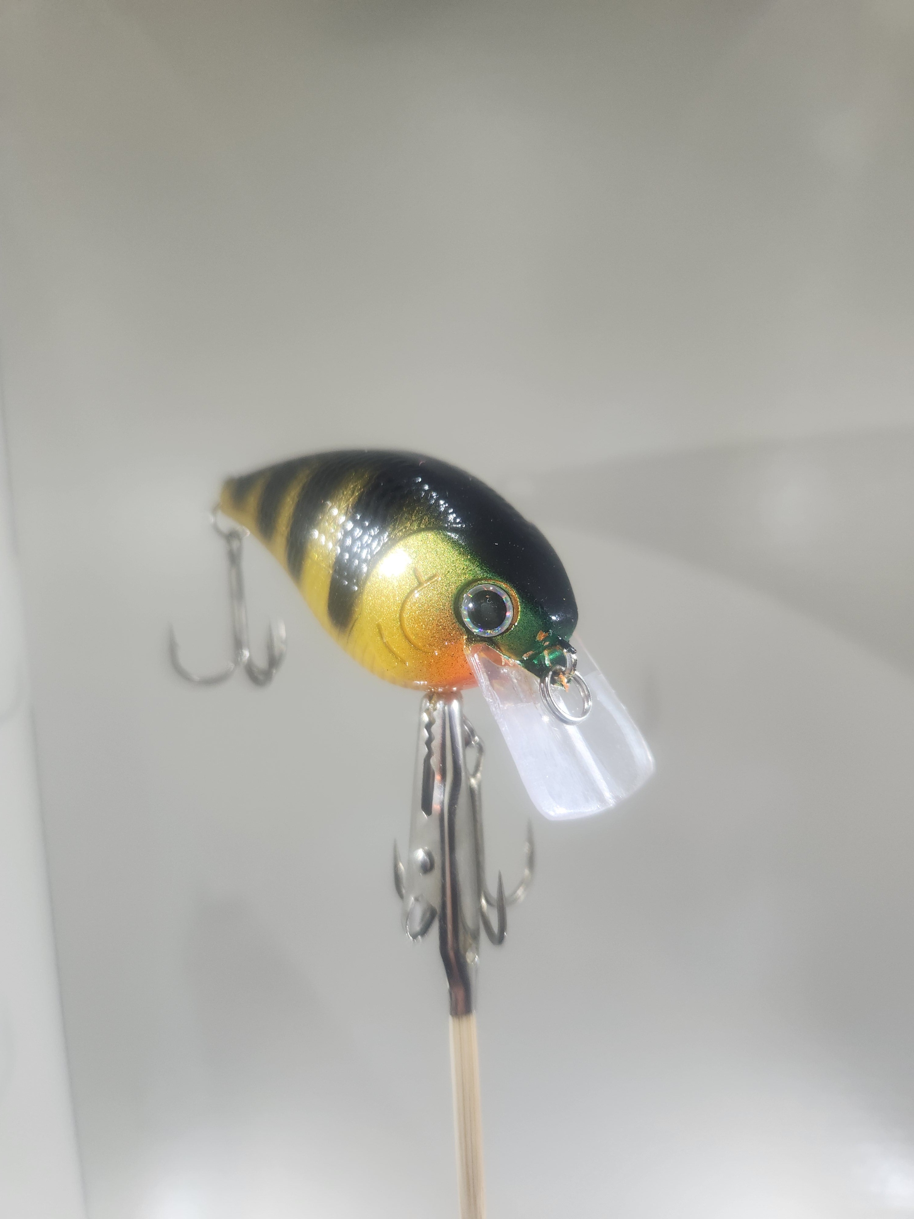 Square Bill Crankbait (Wicked Yeller Perch)