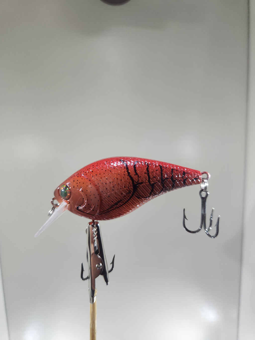 Square Bill Crankbait (Candy Apple Craw)